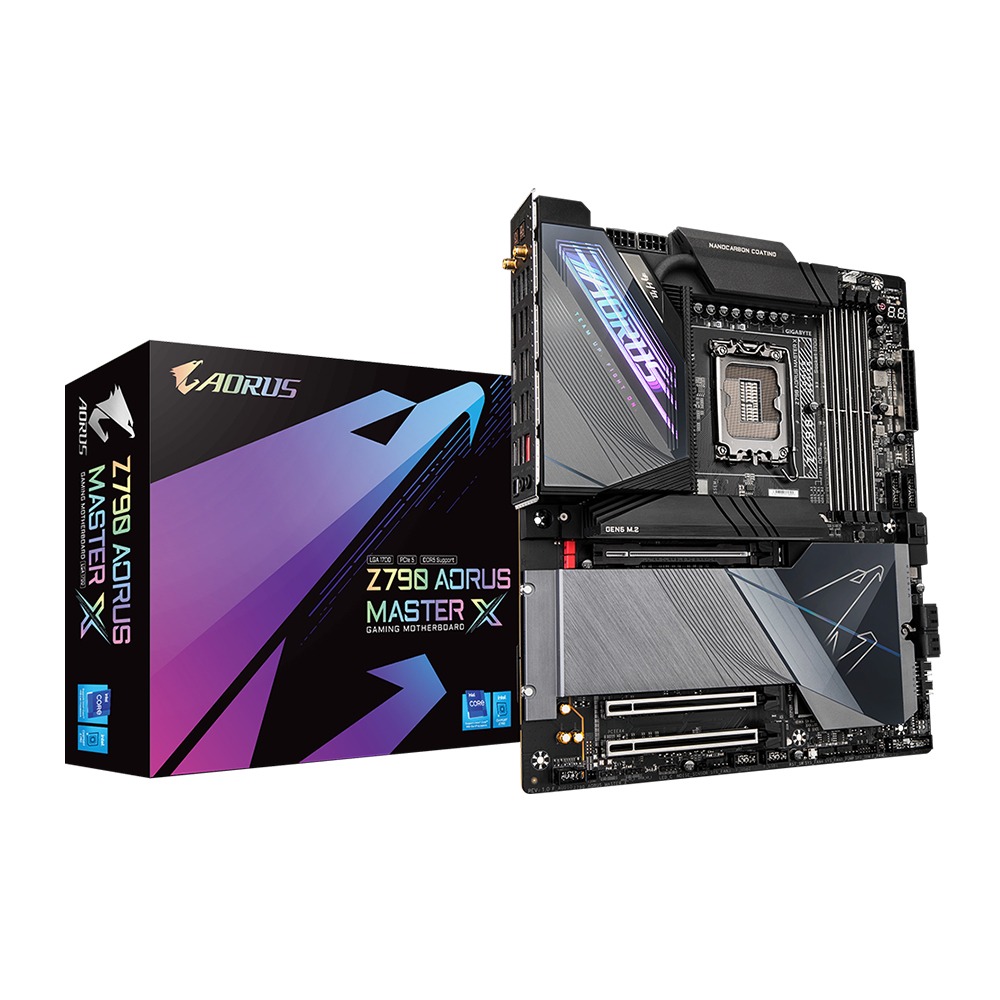 [NS014044] GigaByte Intel Z790 AORUS MASTER X DDR5 Wifi Gaming MotherBoard