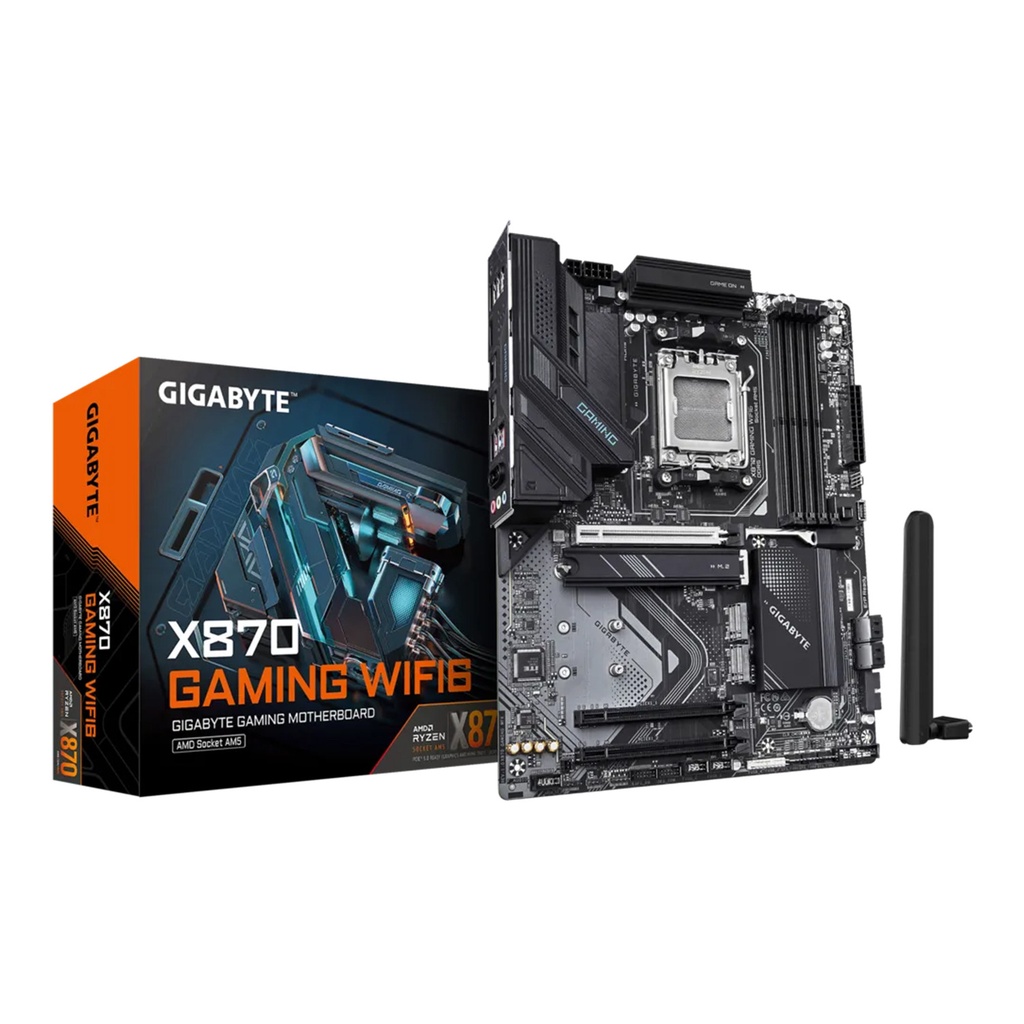 GigaByte X870 Gaming Wifi6 AMD Ryzen DDR5 Gaming Motherboard
