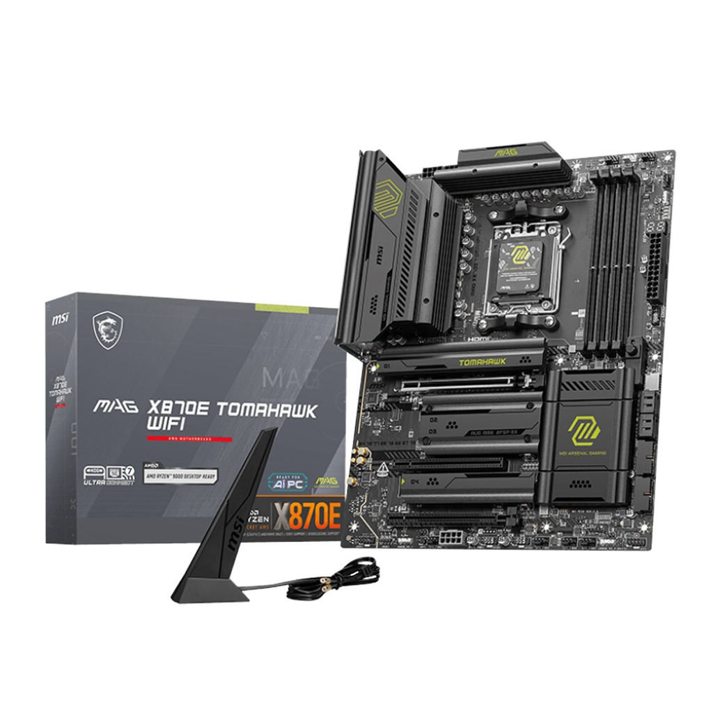 MSI AMD MAG X870E Tomahawk WIFI DDR5 Gaming MotherBoard