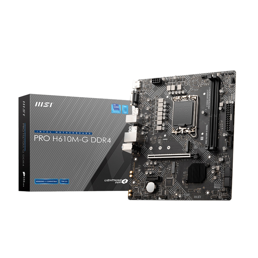 MSI Intel PRO H610M-G DDR4 MotherBoard