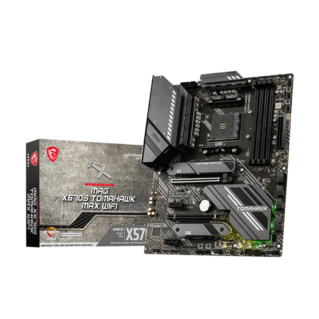 MSI MAG X570S Tomahawk Max Wifi AMD DDR4 Gaming Motherboard