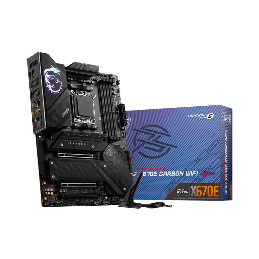 [NS014761] MSI MAG X670E Carbon Wifi AMD DDR5 Gaming Motherboard