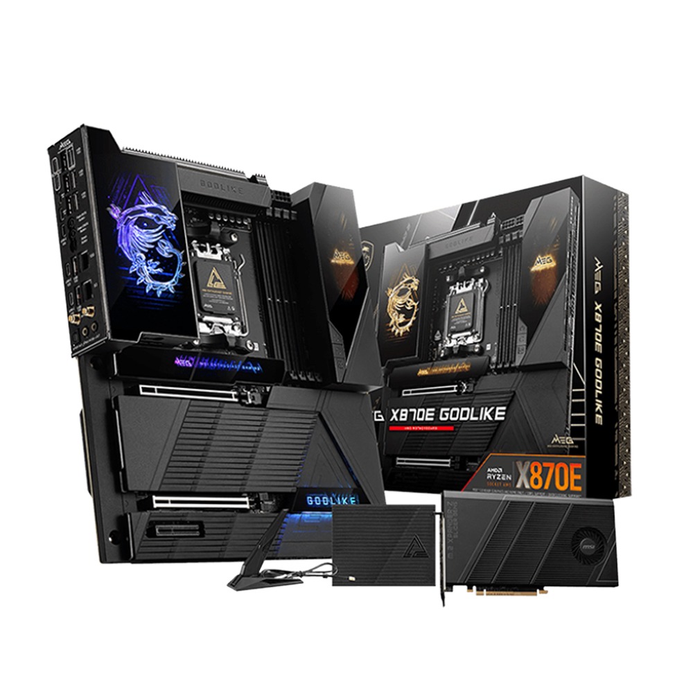 [NS028043] MSI MEG X870E GodLike PCIe 5.0 DDR5 AM5 for AMD Ryzen Gaming MotherBoard