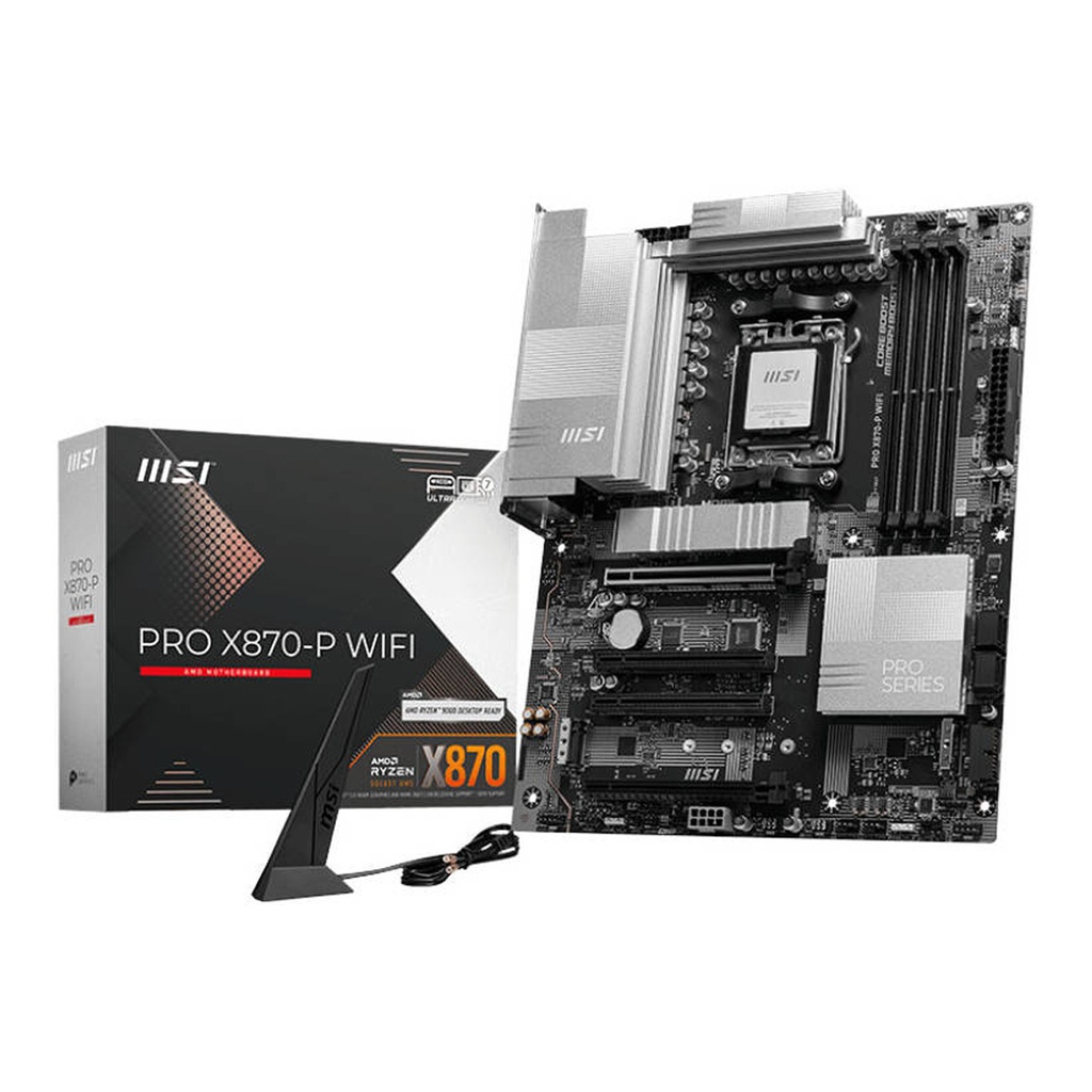 [NS027317] MSI Pro X870-P WiFi AMD AM5 DDR5 Gaming Motherboard