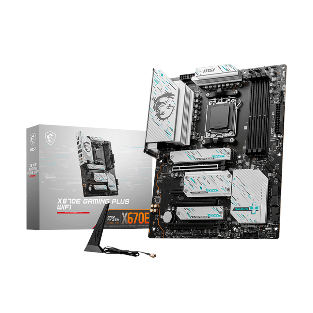 MSI X670E Gaming Plus Wifi DDR5 Gaming Motherboard