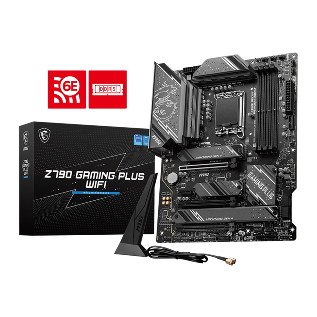 [NS014718] MSI Z790 Gaming-Plus Wifi Motherboard DDR5