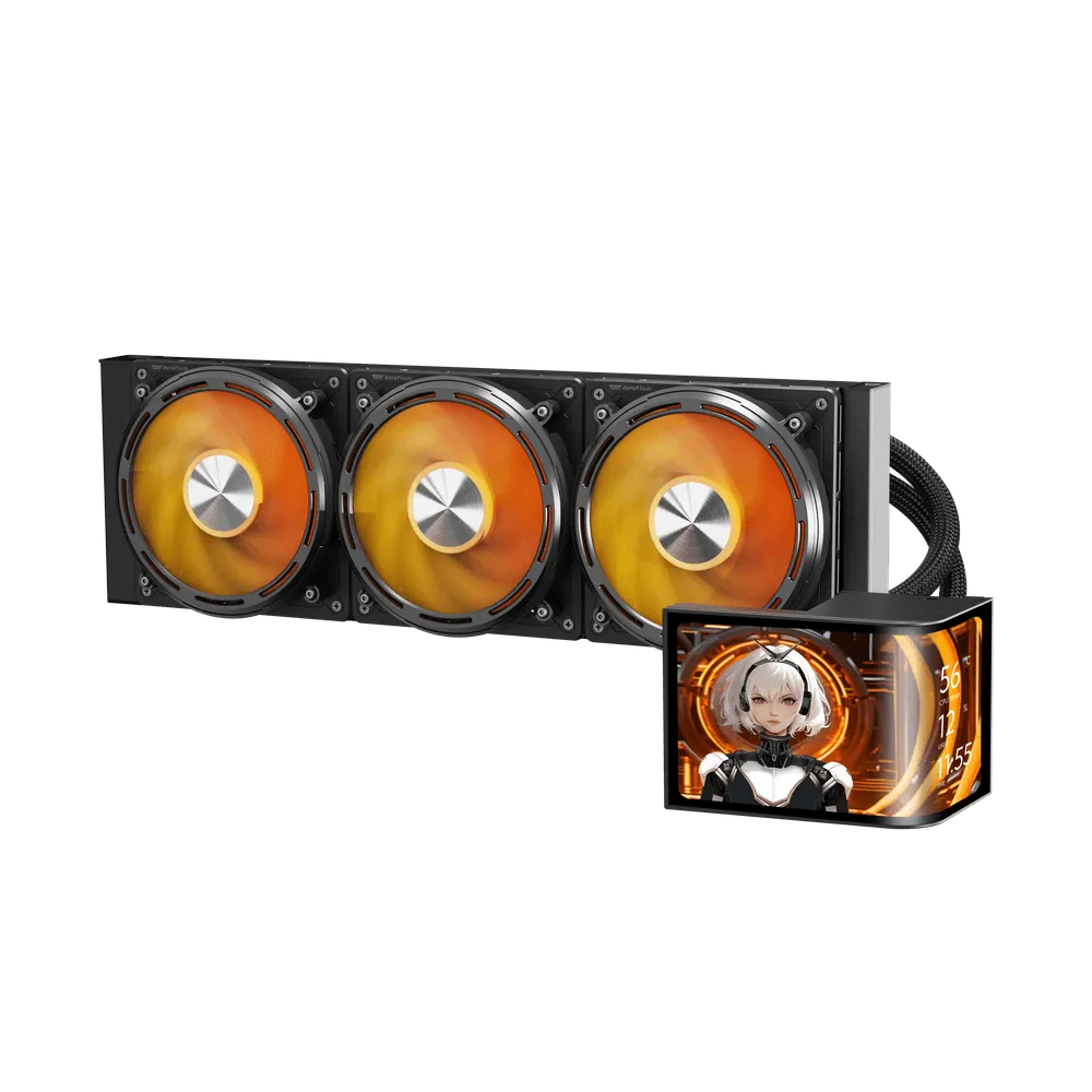 DarkFlash Vision UV360 Liquid CPU Cooler  Liquid