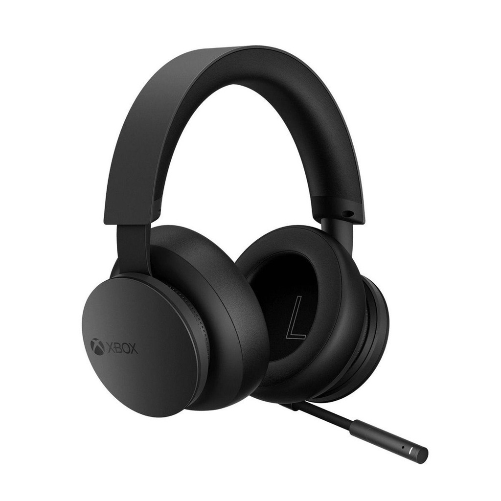 Microsoft Xbox Wireless Gaming Headset Spatial Audio with Dolby Atmos & Windows Sonic, Bendable Boom Mic, For PC,Mobile & Xbox