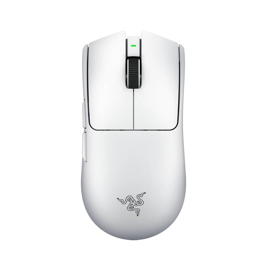 Razer Viper V4 Pro Ultra-Light Weight Wireless/Wired Symmetrical Esports Gaming Mouse, Focus Pro 50K Optical Sensor Gen 3, Up to 180 Hrs - White