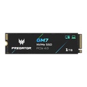 Acer Predator GM7 1TB NVMe 1.4 PCle Gen 4x4 M.2 SSD Read Speed Upto 7400MB/s Write Upto 6500MB/s