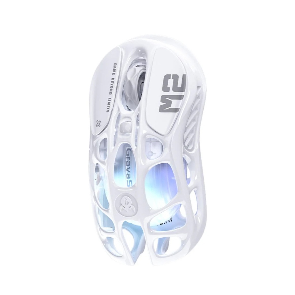[NS033448] GravaStar Mercury M2 Wireless Gaming Mouse - Opaline White