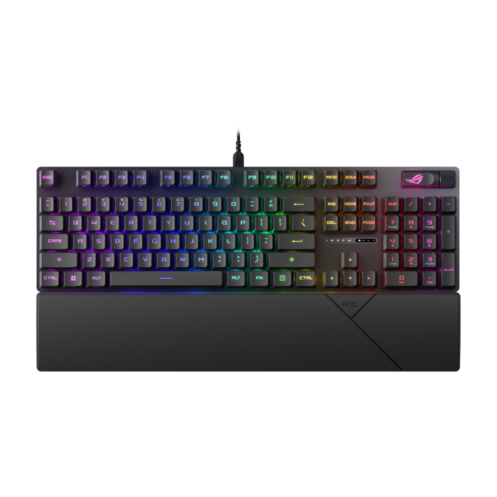 [NS033486] Asus XA11 Rog Strix Scope II Wired Optical Mechanical Gaming Keyboard RX Red Switch Linear & Swift - Black