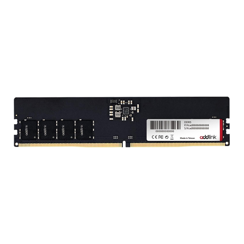 addlink AddGame DDR5 16GB 5600MHz Desktop Memory - Black