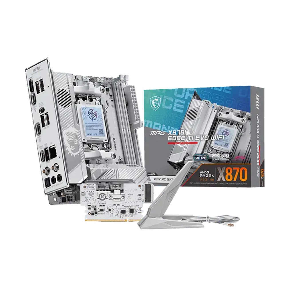 [NS033517] MSI AMD MPG X870I Edge Ti EVO WIFI DDR5 Gaming MotherBoard