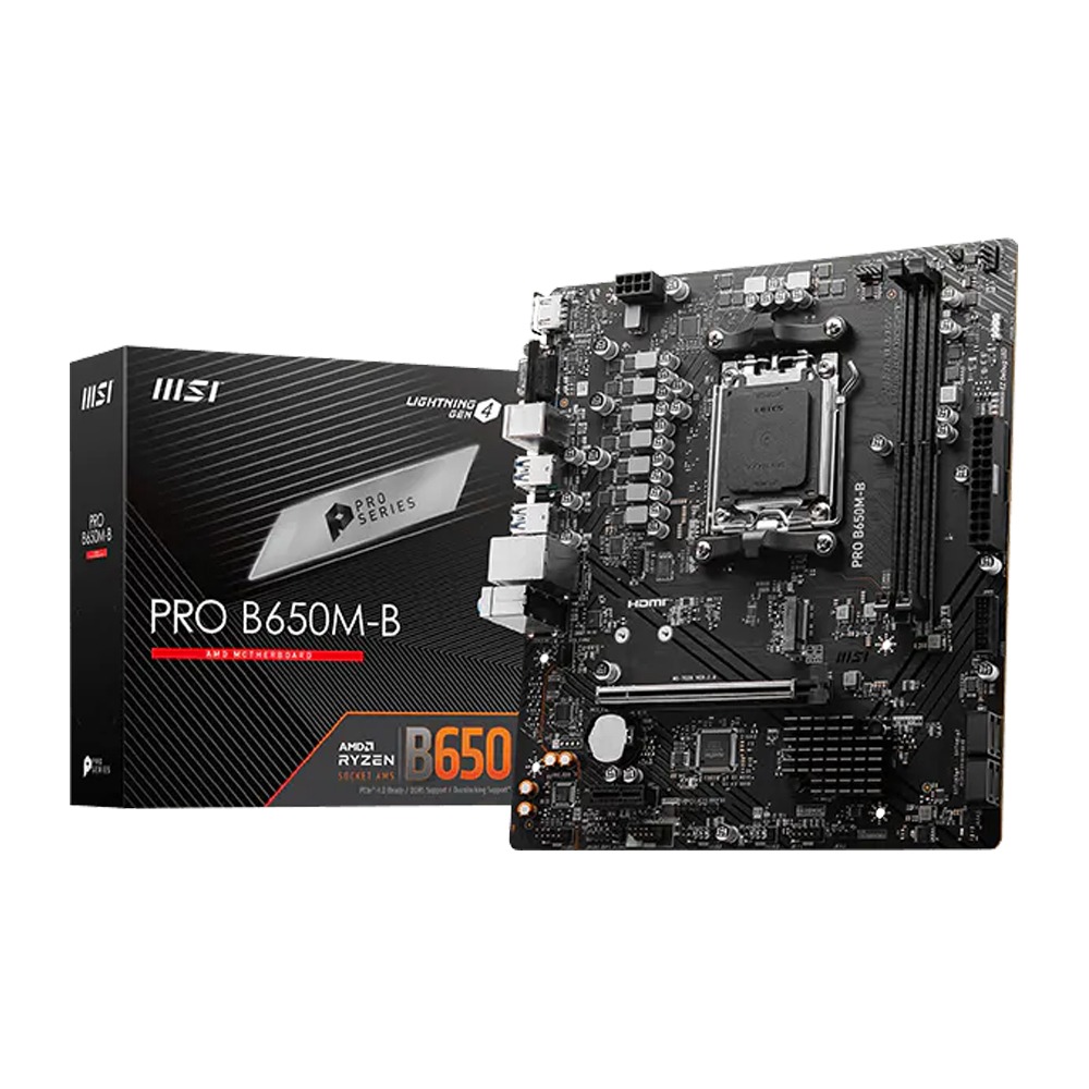 [NS033523] MSI AMD PRO B650M-B DDR5 Gaming Motherboard