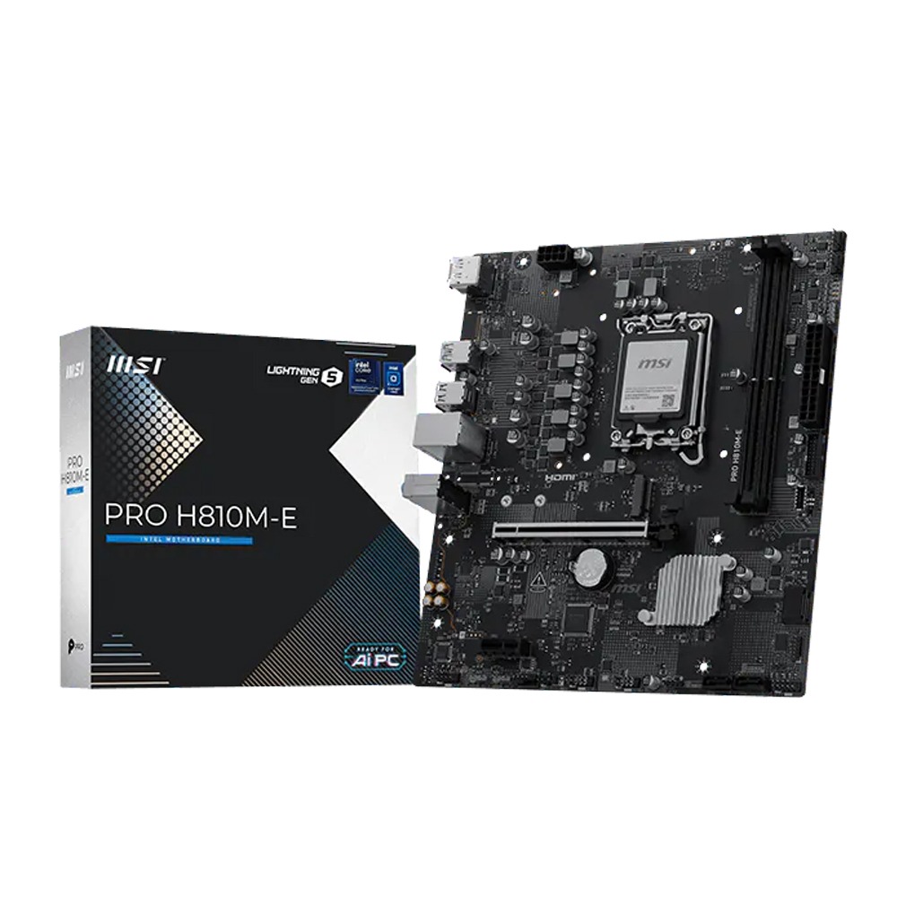 [NS033515] MSI Intel PRO H810M-E DDR5 Gaming MotherBoard