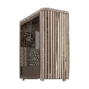Asus ProArt PA401 Wood Edition Tempered Glass Panel, 2x 160mm & 1x 120mm Pre-Installed Fans Case -Beige