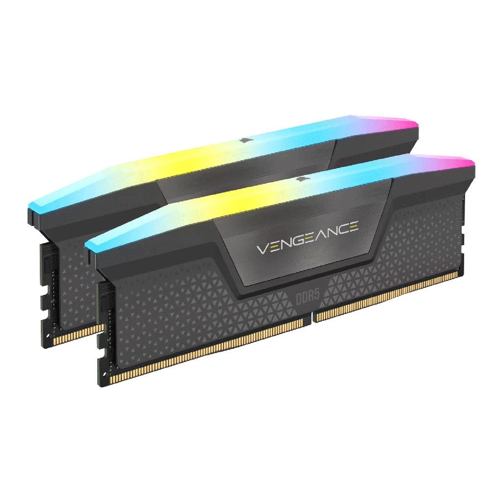 [NS033563] Corsair Vengeance RGB 32GB (2x16GB) DDR5 6000MHz CL36 Memory Kit - Black