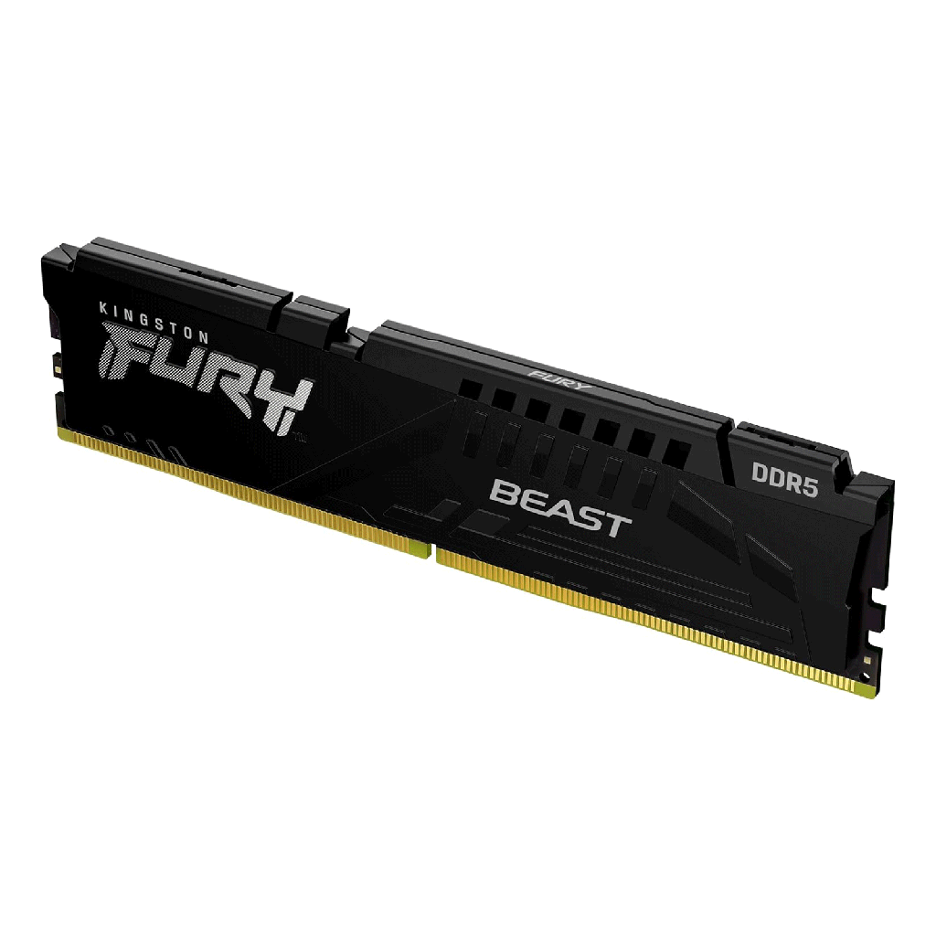 Kingston Fury Beast 16GB DDR5 6000MT/s CL36 Memory - Black