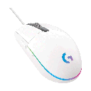 Logitech G102 LightSync RGB Lighting 6 Programable buttons Wired Gaming Mouse - White