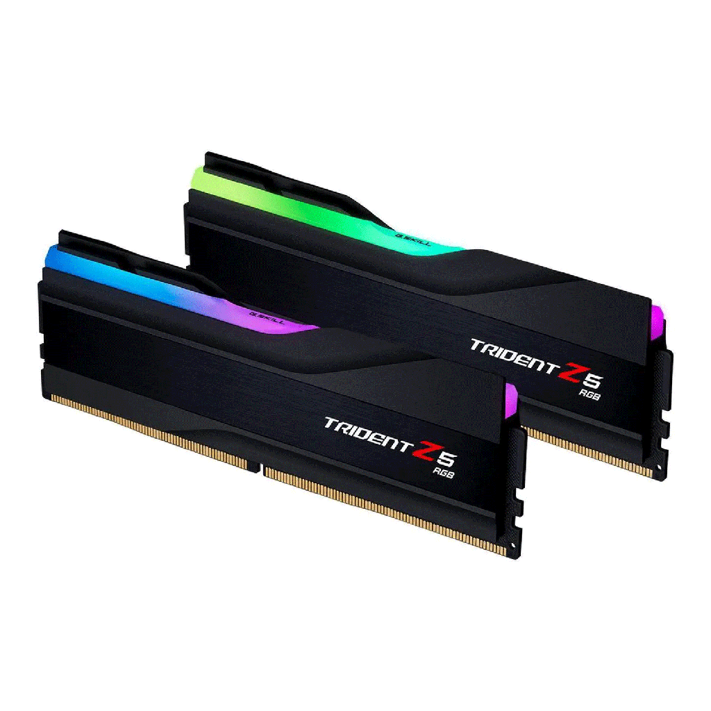 [NS007193] G.Skill Trident Z5 RGB 32GB (2x16GB) DDR5 6400MHz CL32 Memory Kit - Black