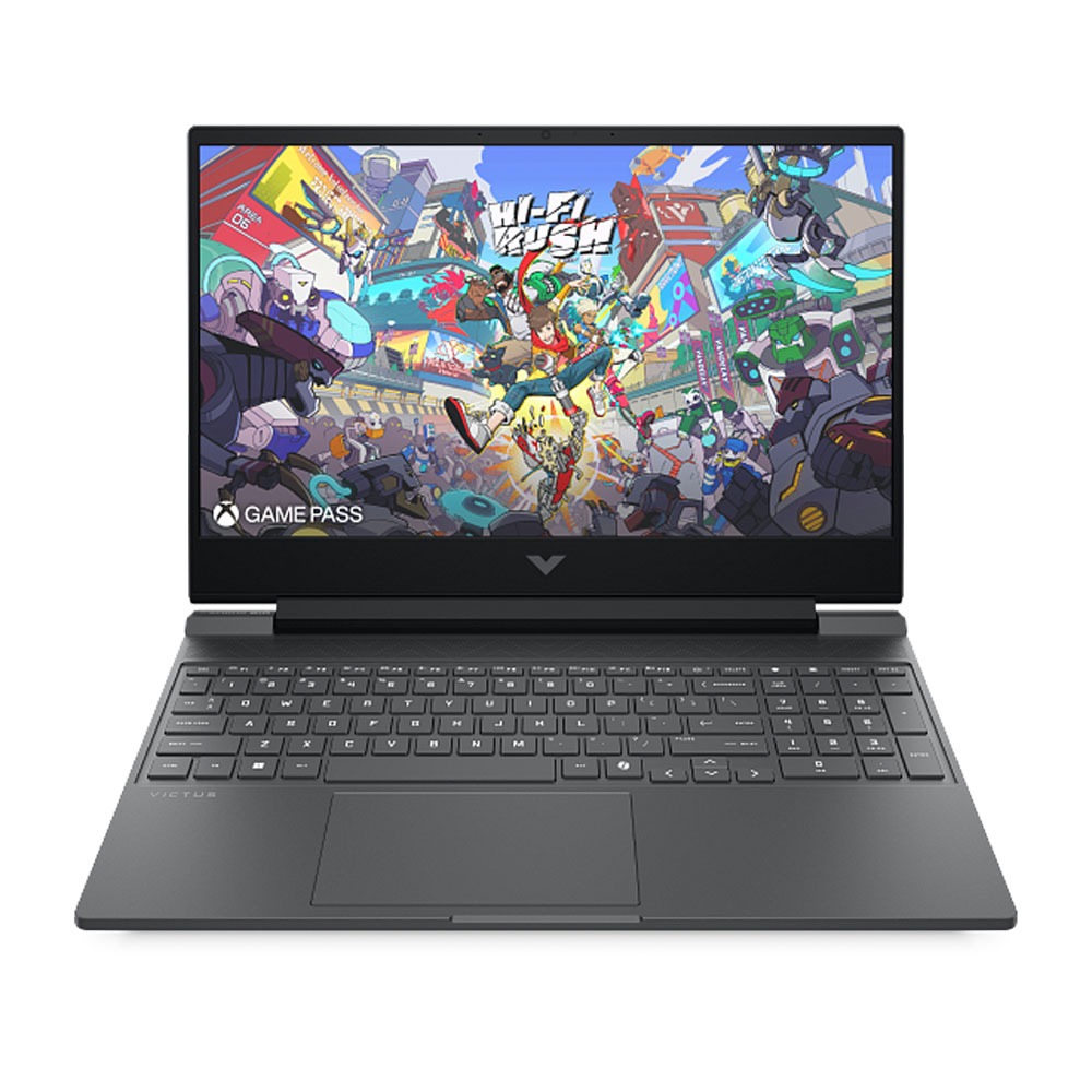 HP Victus (15-FA2088NE) Gaming Laptop, Intel Core7 240H Processor, 16GB RAM DDR5, 512GB SSD NVMe Gen4,RTX™ 5050 8GB Graphics, 15.6" FHD 144Hz IPS Display, Full-size, backlit Keyboard, Windows 11 Pro (License), Mica Silver | D15F2EA