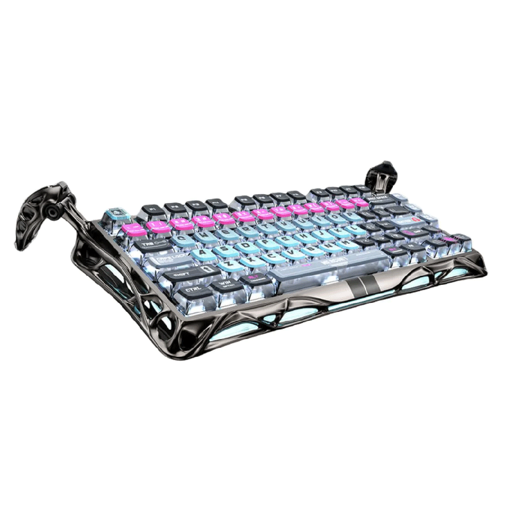 [NS033590] Gravastar Mercury V75 Pro 75% Hall Effect Magnetic Switch Gaming Keyboard - Cyberpunk
