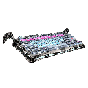 Gravastar Mercury V75 Pro 75% Hall Effect Magnetic Switch Gaming Keyboard - Cyberpunk
