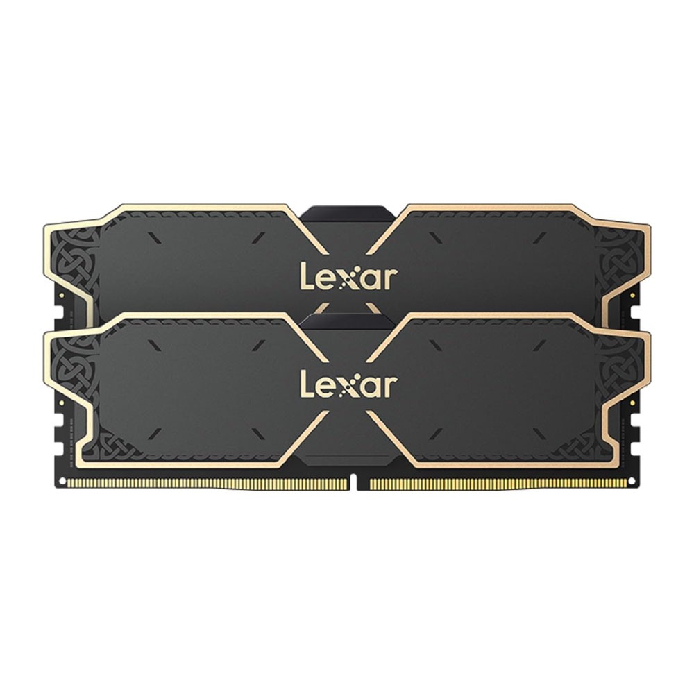 [NS033607] Lexar Thor OC 32GB (2x16GB) DDR5 6000MHz CL32 Memory Kit - Black