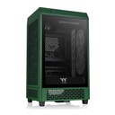 Thermaltake The Tower 200 Mini Tower Front Side Tempered Glass 1 Fans - Racing Green