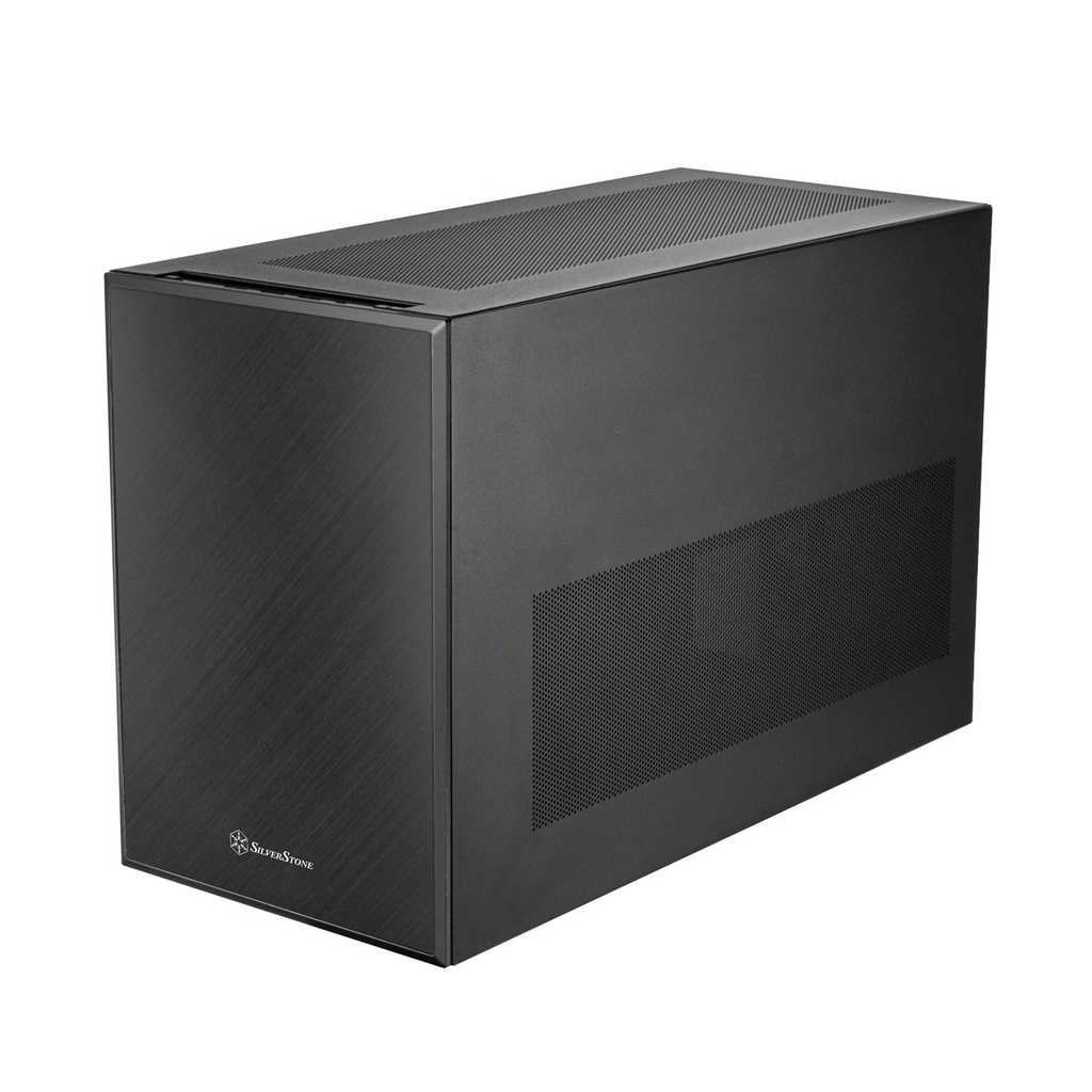 [NS030602] Silver Stone SUGO 17 Premium Cube-Shaped Micro-ATX Case - Black