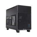 ThermalTake TR100 Mini ITX Case 18.9 Liters PCIe 4.0 Riser Cable Included Support Removable PCIe Bracket Without Fan - Black