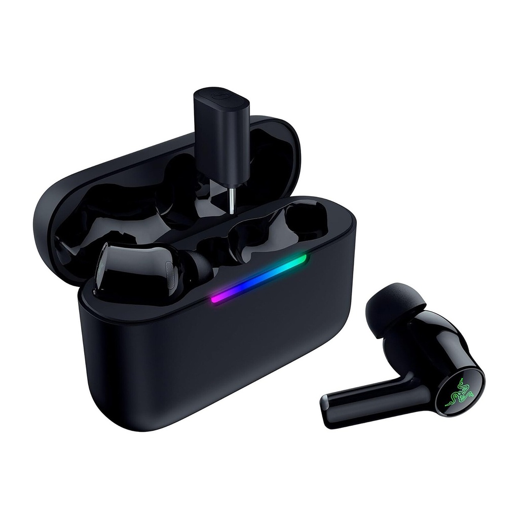 [NS033637] Razer Hammerhead V3 HyperSpeed Wireless Multi-Platform ANC Gaming Earbuds -Black