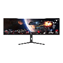 GameOn GOC49DQHD120 Spectra Pro X Series 49" VA DQHD 120Hz MPRT 0.5ms HDMI 2.1 Curved Gaming Monitor 1500R 32:9 (Supports PS5) -Black
