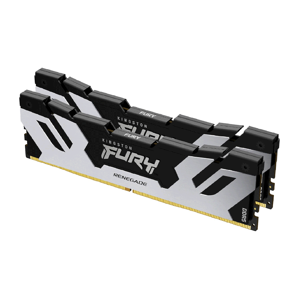 Kingston FURY Renegade 32GB (2x16GB) DDR5 7200MT/s CL38 Memory Kit -Silver/Black