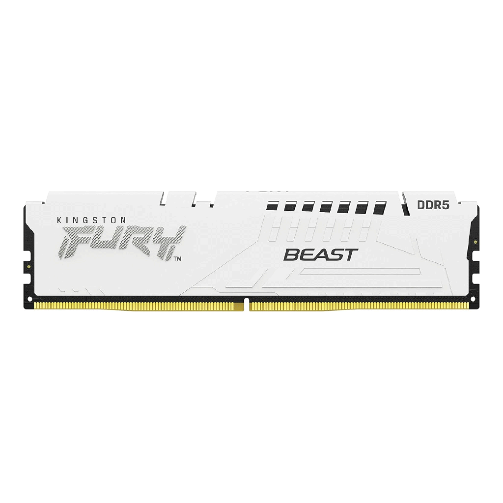 [NS033710] Kingston Fury Beast 32GB DDR5 6000MHz CL30 Memory - White