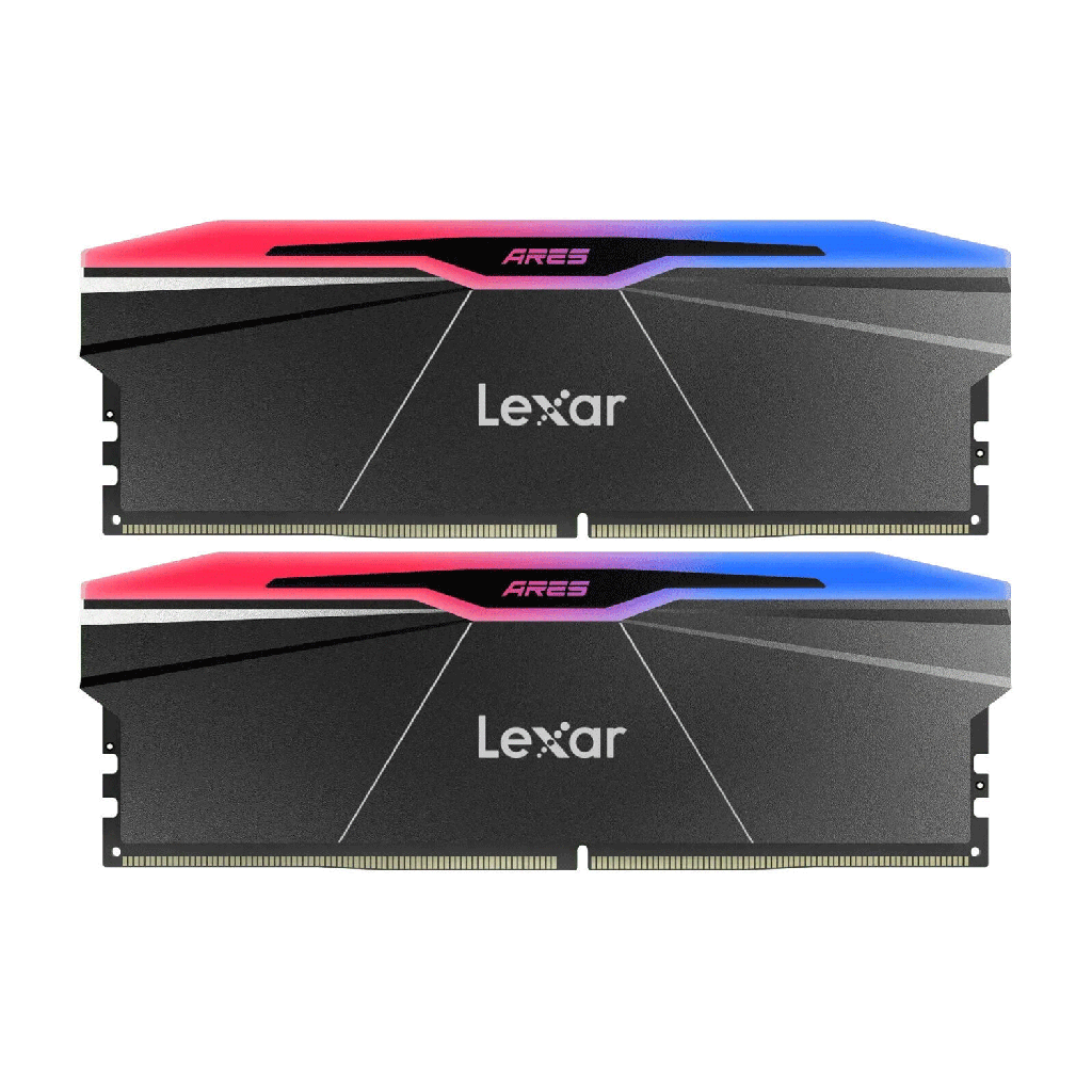 [NS033703] Lexar Ares RGB 32GB (2x16GB) DDR5 6000MHz CL30 Memory Kit - Black