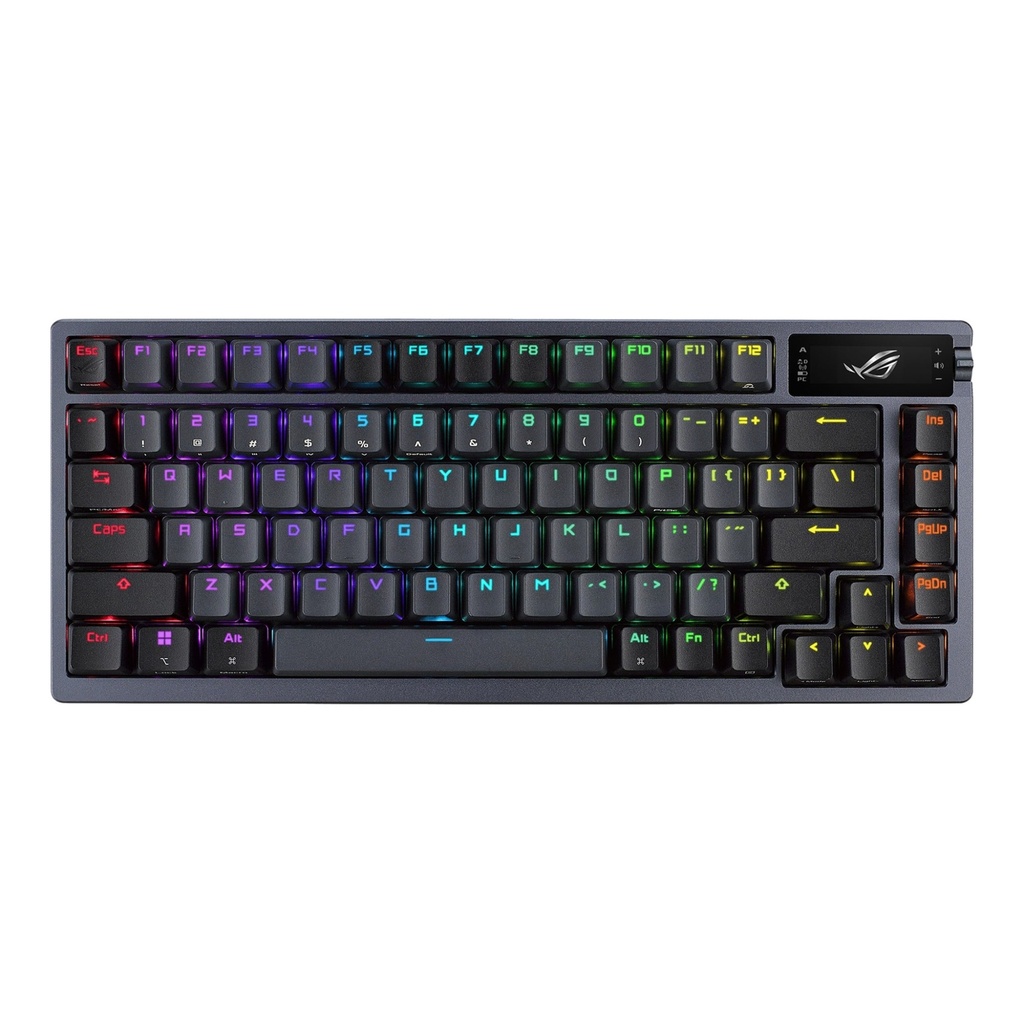 [NS033722] Asus M701 Rog Azoth 75% Wireless Mechanical Gaming Keyboard Rog NX Red Switch US English - Black