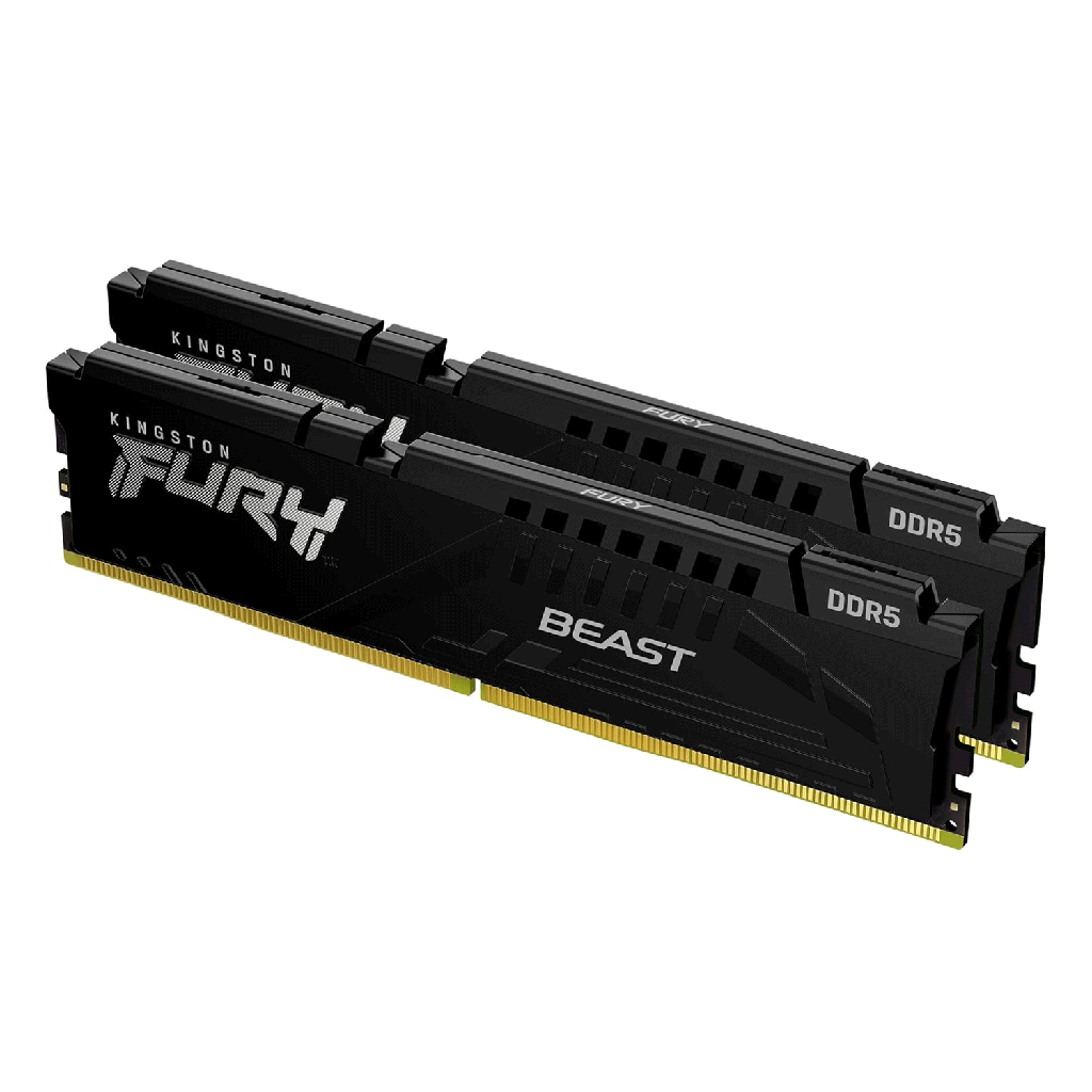 Kingston Fury Beast 32GB (2x16GB) DDR5 6000MT/s CL30 Memory Kit - Black