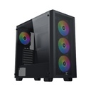 Xigmatek Gaming Z Pro ARGB E-ATX Mid-Tower Case - Black