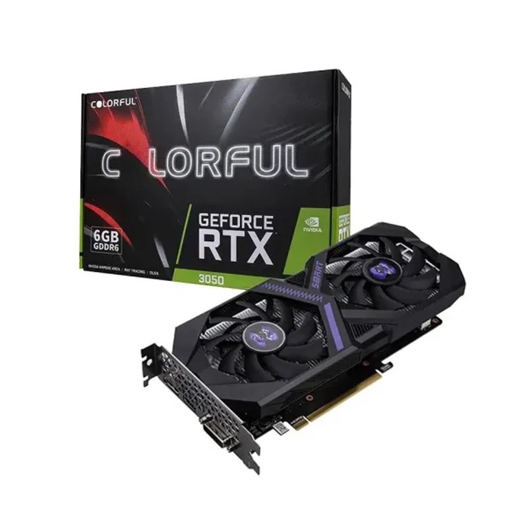 [NS033743] Colorful GeForce RTX 3050 6GB V4-V GDDR6 Graphics Card