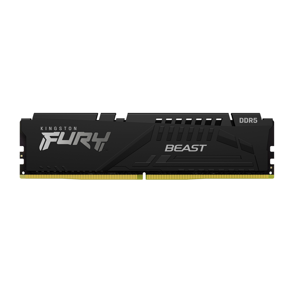 [NS033773] Kingston Fury Beast 16GB (1x16GB) DDR5 6000MT/s CL30 Memory - Black