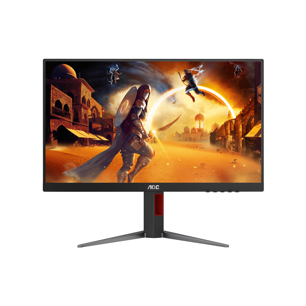 [A223U] AOC 27G4 27 Inch 180Hz FHD HDMI 2.0 1ms IPS Gaming Monitor - Black (مستعمل)