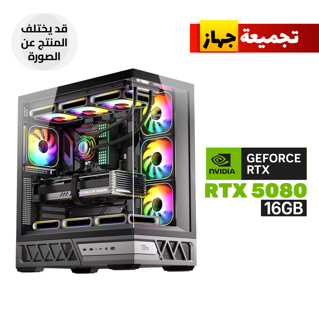 Gaming PC - Ultra 7-265K Processor, Gigabyte Z890 Gaming X Wifi Motherboard, 32GB D5 RAM (6000) 1TB NVMe SSD (6000), RTX 5080 16GB VGA, 1000 WATT GOLD PSU, L360 Liquid Cooler, Twisted Minds Dominator Mid Tower Case with 7 Fns, Windows 11 Pro (License)