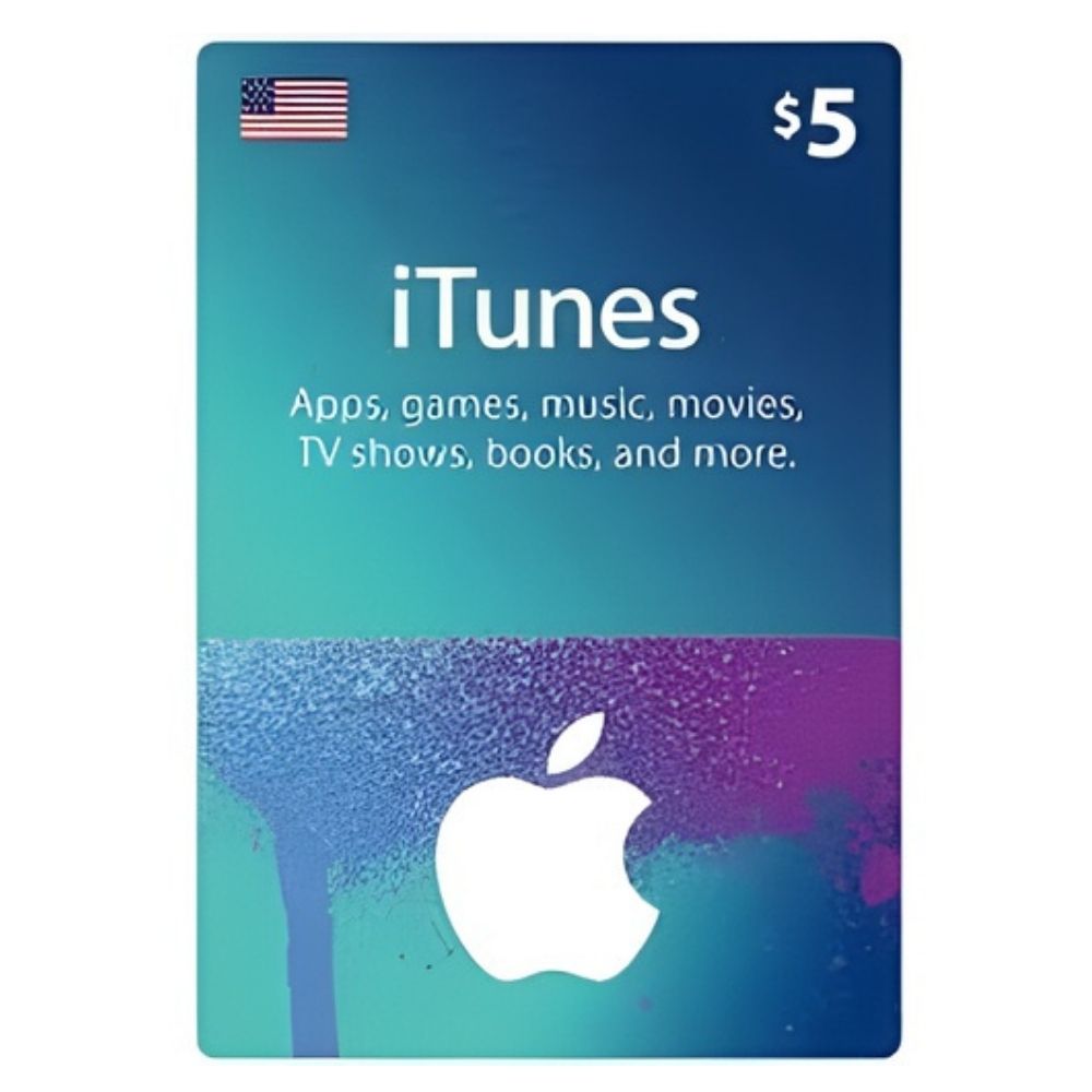 [DGC665692] Apple iTunes Gift Card 5$ - USA (Send By SMS)