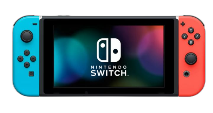 [NSN0U] Nintendo Switch - Neon Blue + Neon Red Joy-Con (Used)