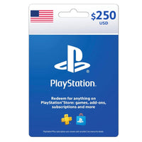 [DGC14070B] PlayStation Store Gift Card 250$ - USA (Send By SMS)