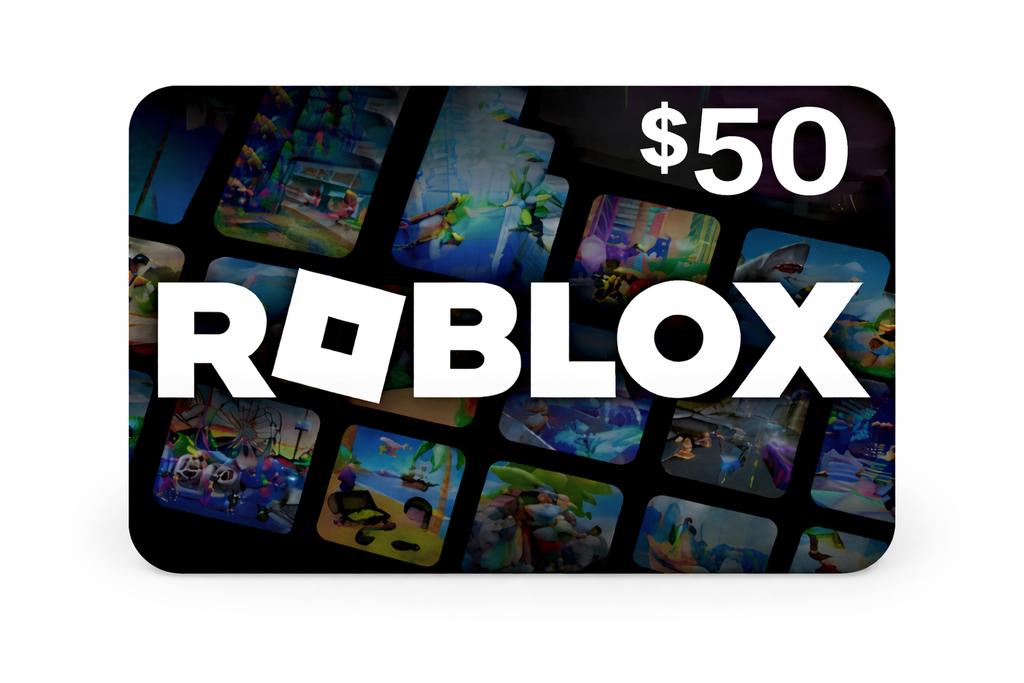 [DGCEC7183] Roblox Digital Gift Card - 50$ - (SMS Delivery)