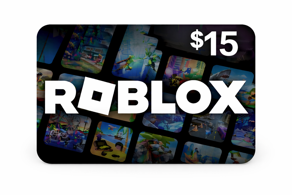 Roblox Digital Gift Card - 15$ - (SMS Delivery)