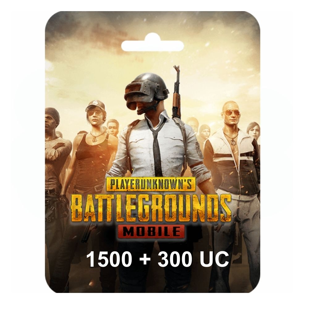 PUBG Mobile - 1500 UC + 300 UC - 25$ (Send By SMS)